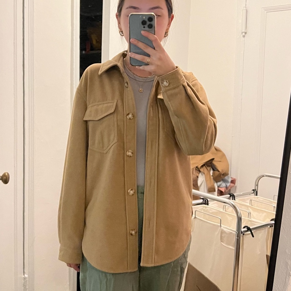 Abercrombie Shacket NWOT